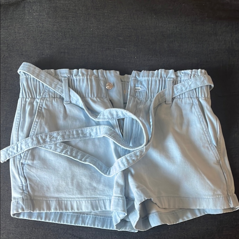 American eagle stretch denim shorts size 6